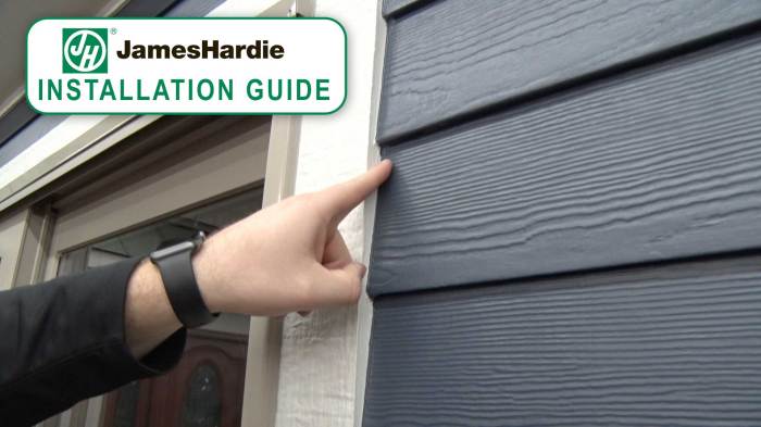 How to Install New Hardie Plank Siding Without Help (DIY Guide) | Hardy ... Hardie board siding installation