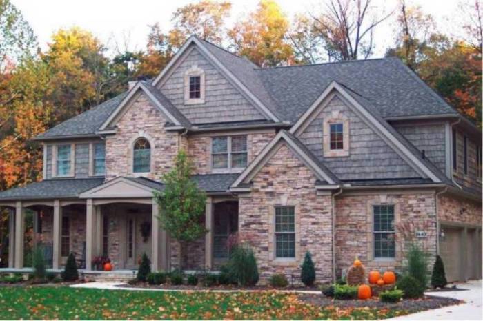 Luxury house siding materials