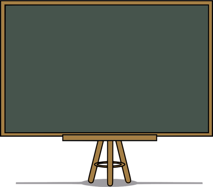 Chalkboard Blackboard Whiteboard · Free vector graphic on Pixabay