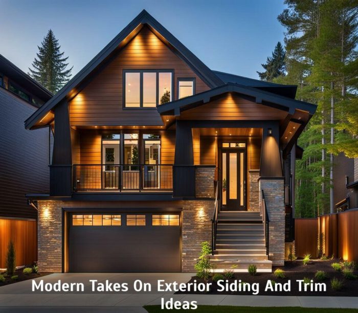 Modern Takes On Exterior Siding And Trim Ideas - Corley Designs Modern exterior siding options